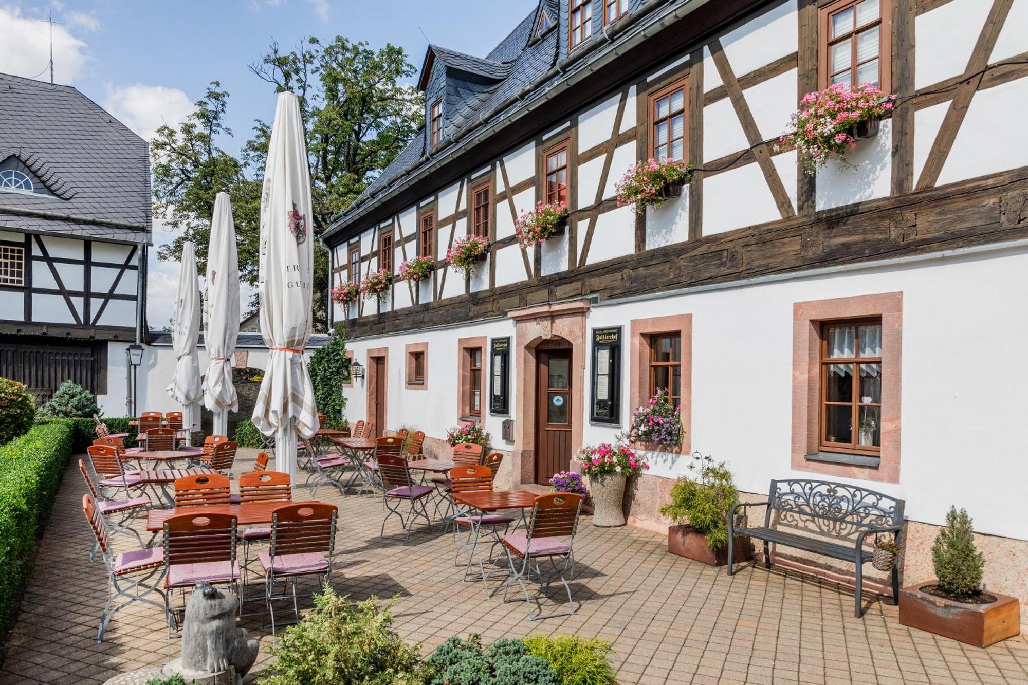Hotel Folklorehof Chemnitz Eksteriør bilde