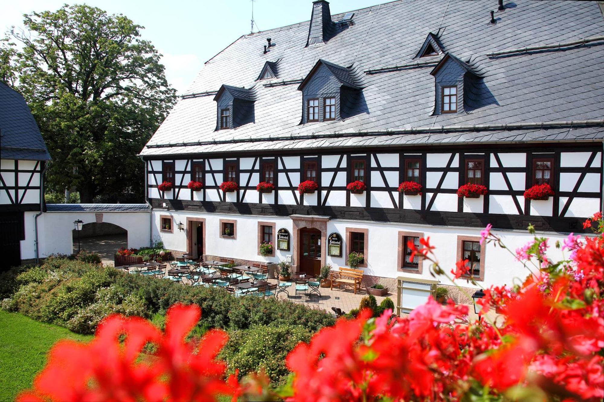 Hotel Folklorehof Chemnitz Eksteriør bilde